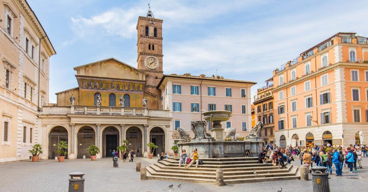 Monolocale Con Piscina A Trastevere Lägenhet
