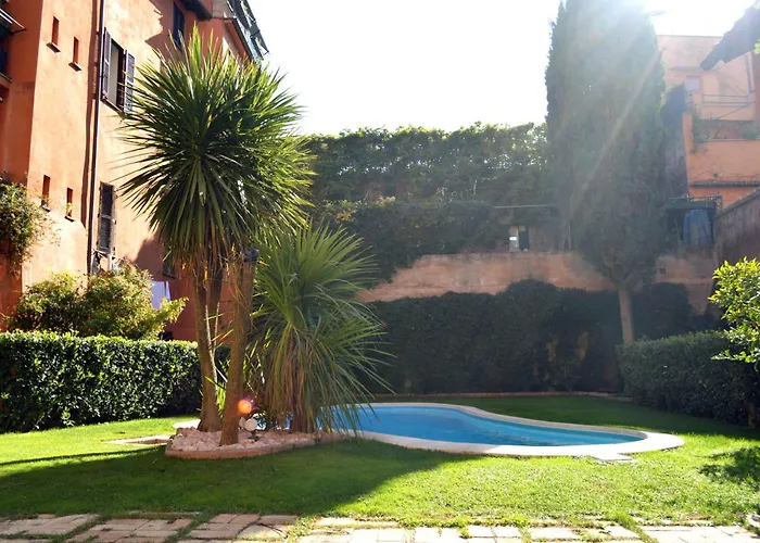 Monolocale Con Piscina A Trastevere