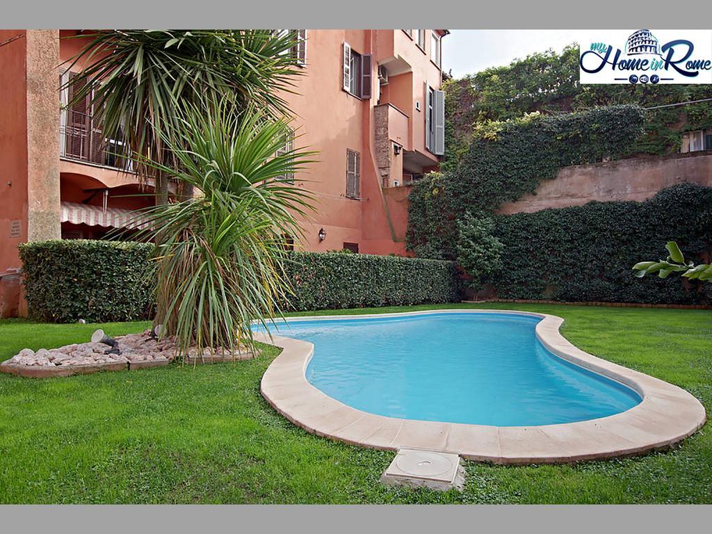 Monolocale Con Piscina A Trastevere Apartment Rom